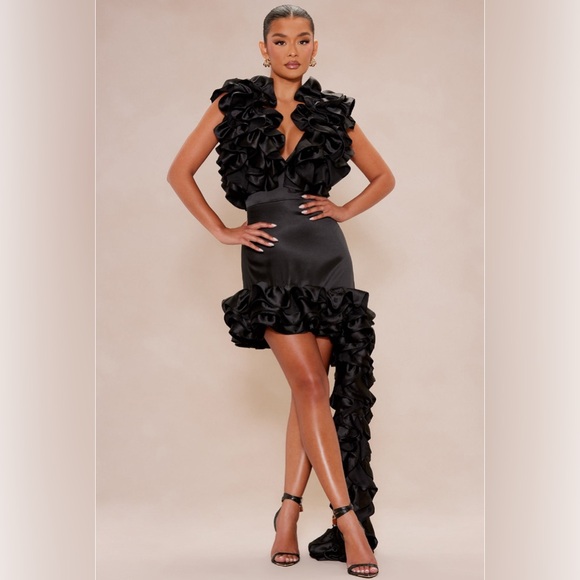 Fashion Nova Dresses & Skirts - Fashion Nova Athens Ruffle Mini Dress